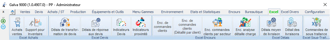 Module Excel Divers